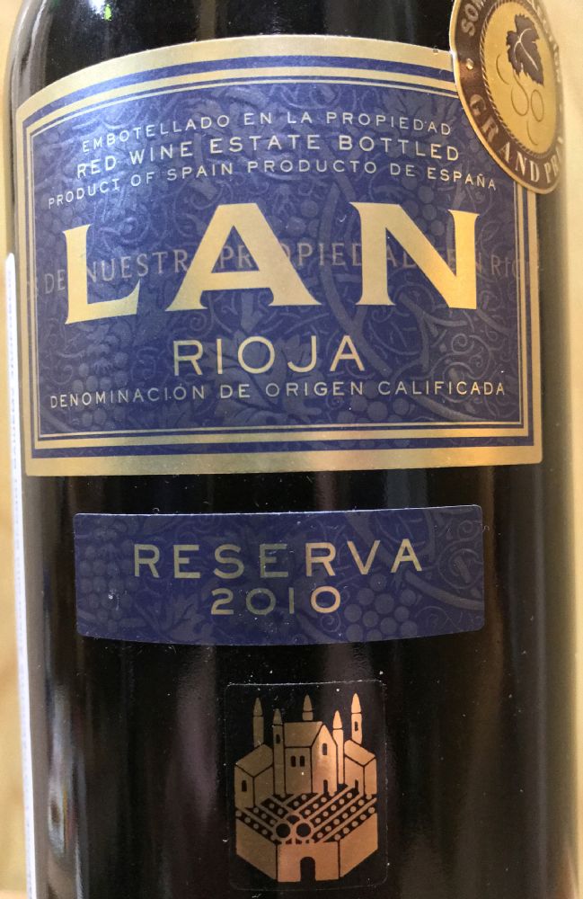 Bodegas LAN S.A. Reserva DOCa Rioja 2010, Main, #5642