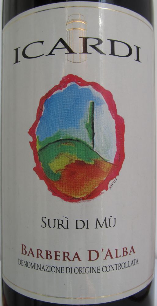 Azienda Agricola ICARDI s.s.a. Surì di Mù Barbera d'Alba DOC 2014, Main, #5728