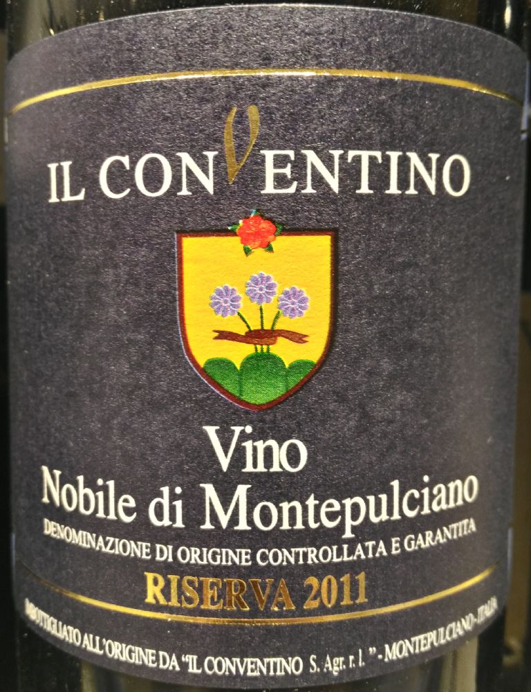 IL CONVENTINO Soc. Agr. P. A. Vino Nobile di Montepulciano Riserva DOCG 2011, Main, #5783