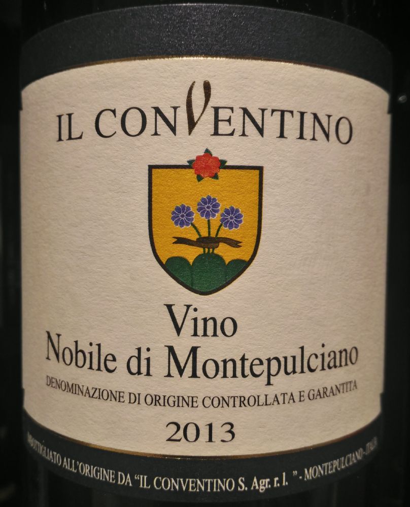 IL CONVENTINO Soc. Agr. P. A. Vino Nobile di Montepulciano DOCG 2013, Main, #5787