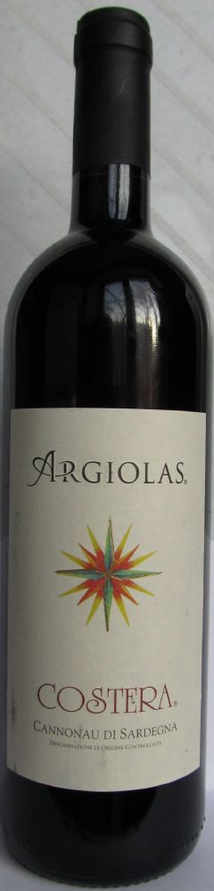 Argiolas S.p.A. COSTERA Cannonau di Sardegna DOC 2009, Main, #585