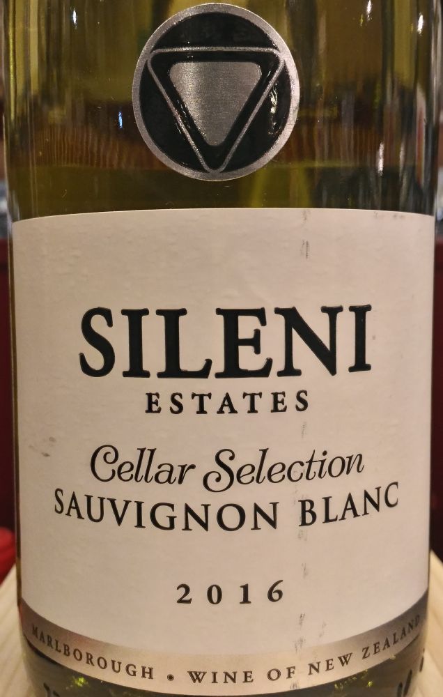 Sileni Estates Ltd Cellar Selection Sauvignon Blanc Marlborough 2016, Main, #5892