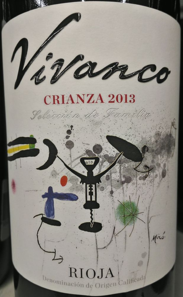 Bodegas Vivanco S.L. Crianza DOCa Rioja 2013, Main, #5994