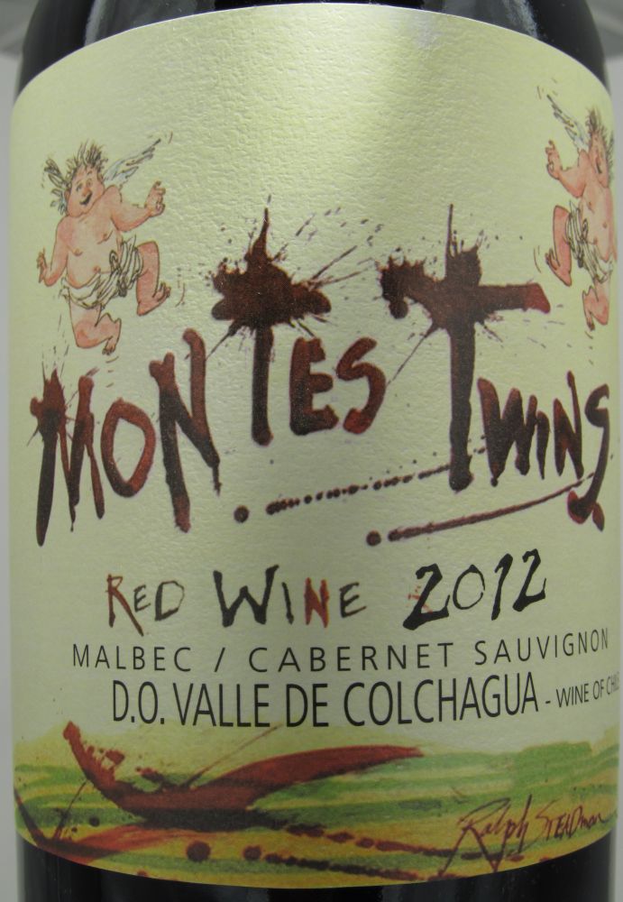 Montes S.A. Montes Twins Malbec Cabernet Sauvignon D.O. Colchagua Valley 2012, Main, #608