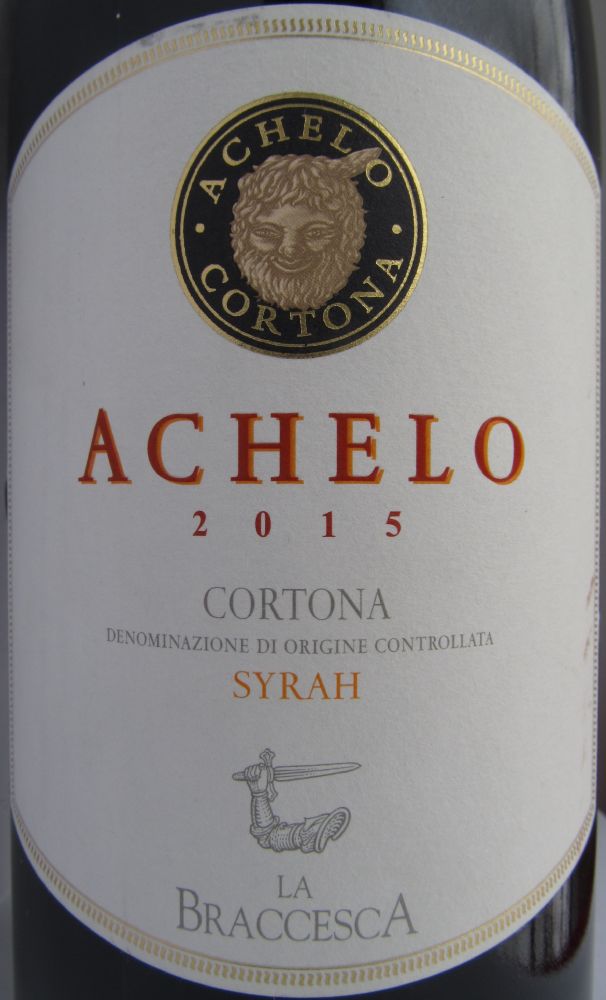 Marchesi Antinori S.p.A. La BraccescA Achelo Syrah Cortona DOC 2015, Main, #6123