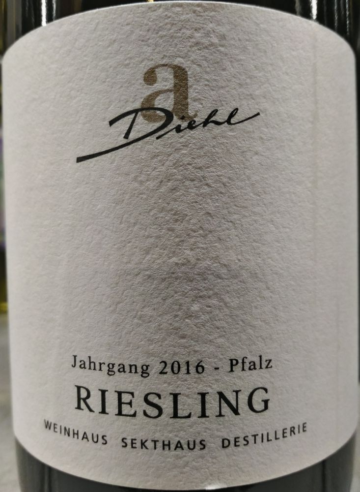 Wein- und Sektgut-Destillerie Andreas Diehl Riesling 2016, Main, #6147
