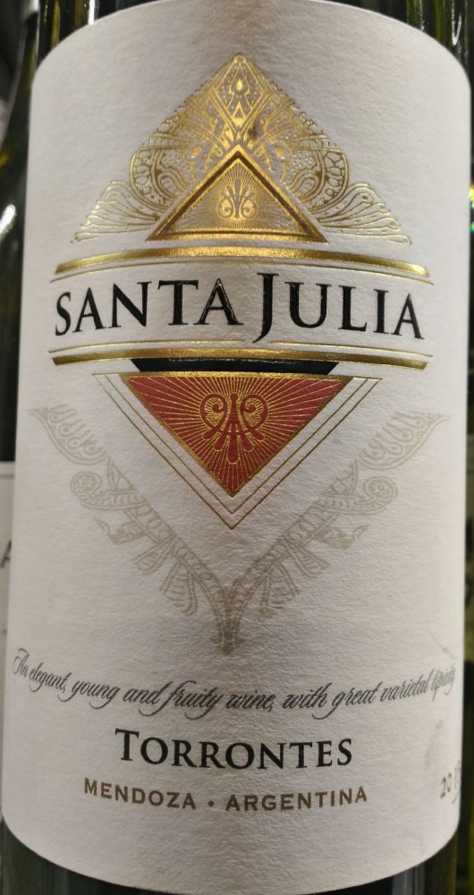 Bodega Santa Julia Torrontés 2015, Main, #6163