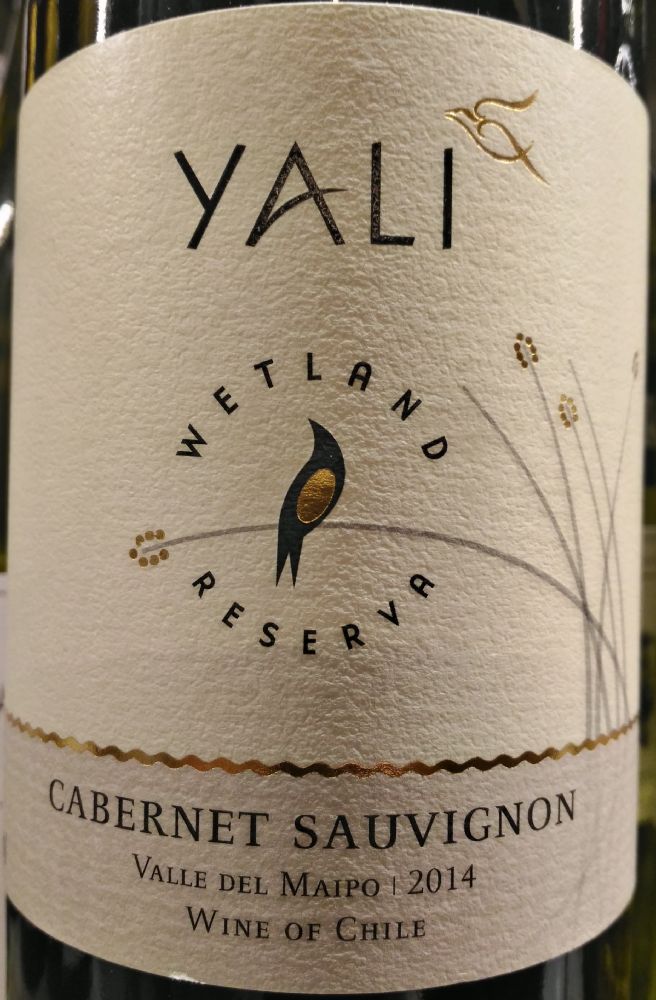 Viña Ventisquero Ltda Yali Wetland Reserva Cabernet Sauvignon D.O. Maipo Valley 2014, Main, #6173