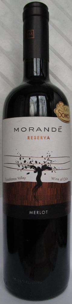 Viña Morandé S.A. Reserva Merlot 2009, Front, #618