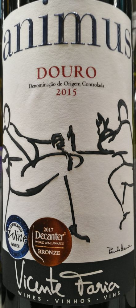 Vicente Faria Vinhos Lda Animus DOP Douro 2015, Main, #6187