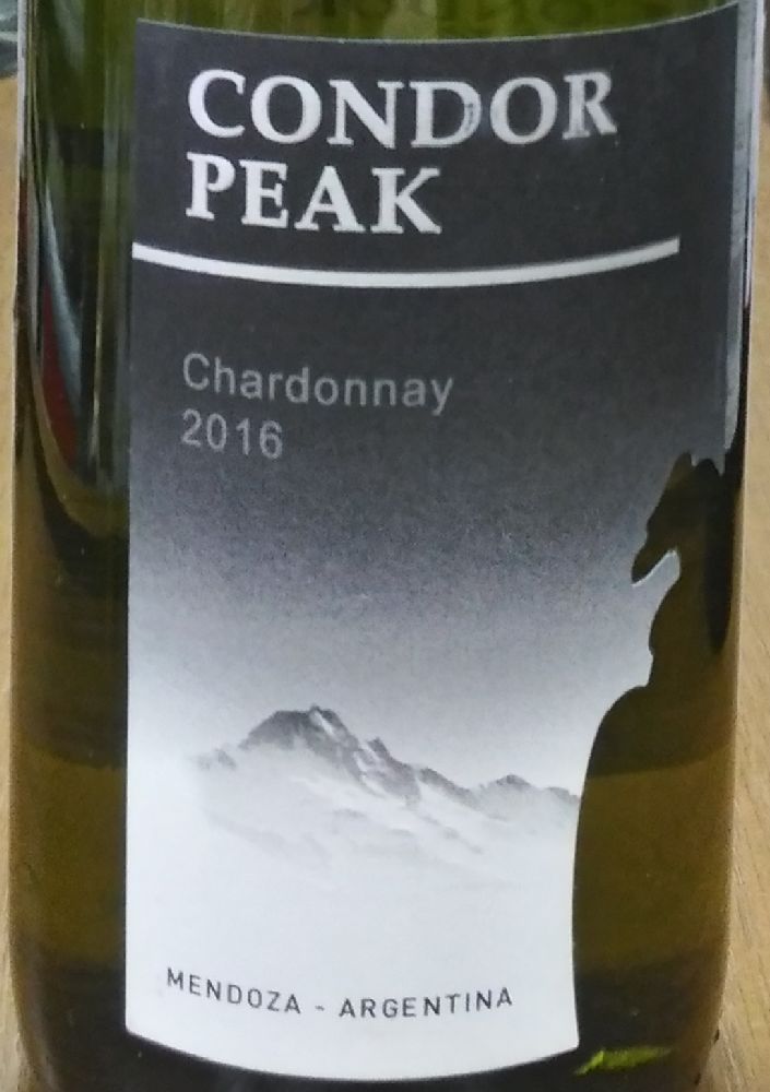 Bodegas La Rosa CONDOR PEAK Chardonnay 2016, Main, #6331