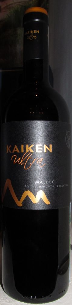 Kaiken S.A. Ultra Malbec I.G. Mendoza 2010, Main, #637