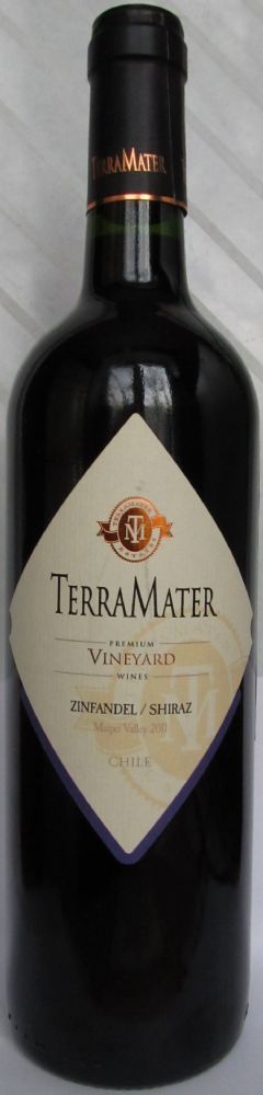 TerraMater S.A. Vineyard Zinfandel Shiraz 2011, Front, #647