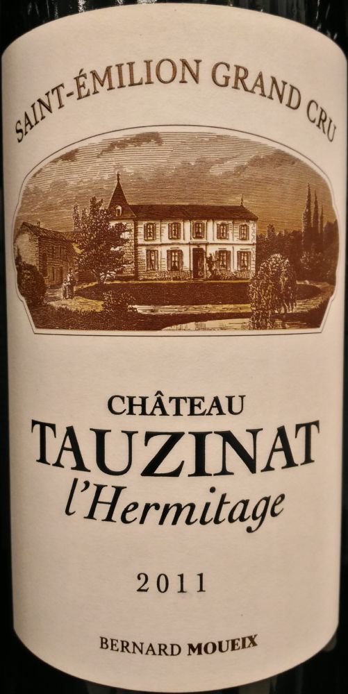 S.C. Moueix Bernard Château Tauzinat l'Hermitage Saint-Emilion grand cru AOC/AOP 2011, Main, #6514