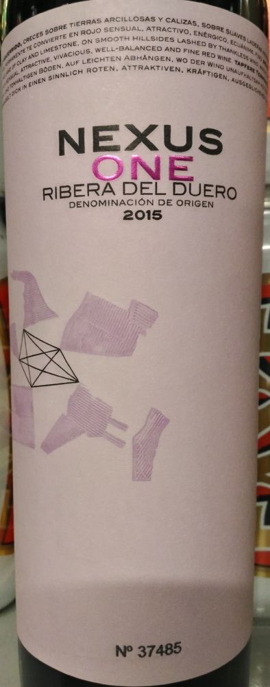 Nexus Bodegas S.L. Nexus One DO Ribera del Duero 2015, Main, #6546