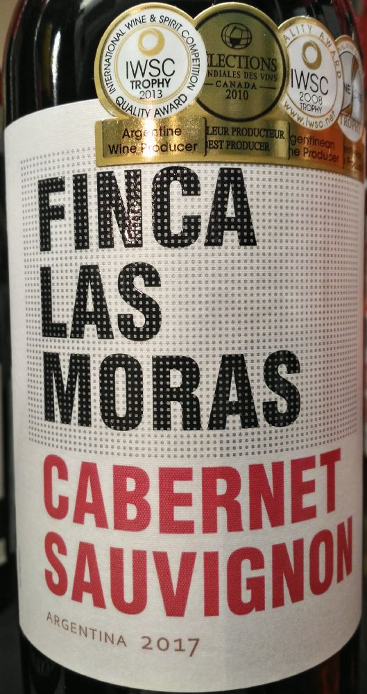 Grupo Peñaflor S.A. Finca Las Moras Cabernet Sauvignon 2017, Main, #6593