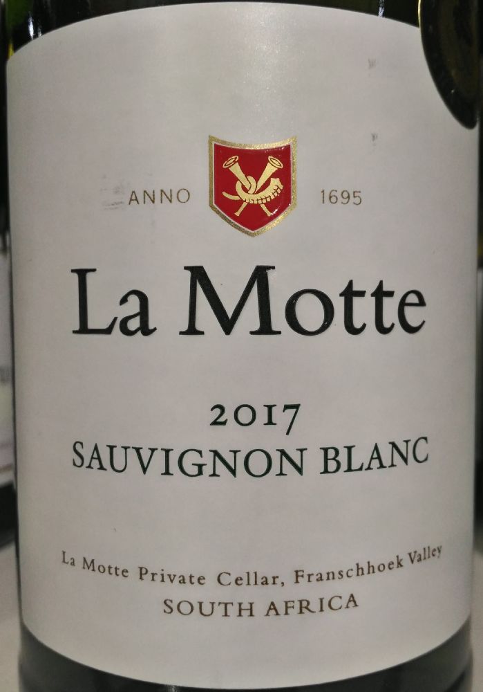 La Motte Wine Estate (PTY) LTD Sauvignon Blanc W.O. Western Cape 2017, Main, #6692