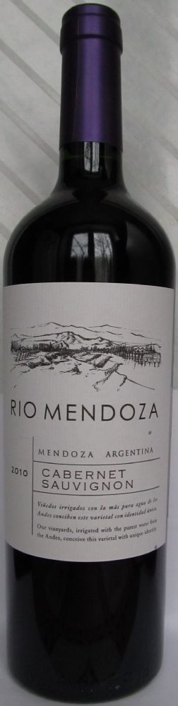 Lagarde S.A. RIO MENDOZA Cabernet Sauvignon 2010, Front, #675