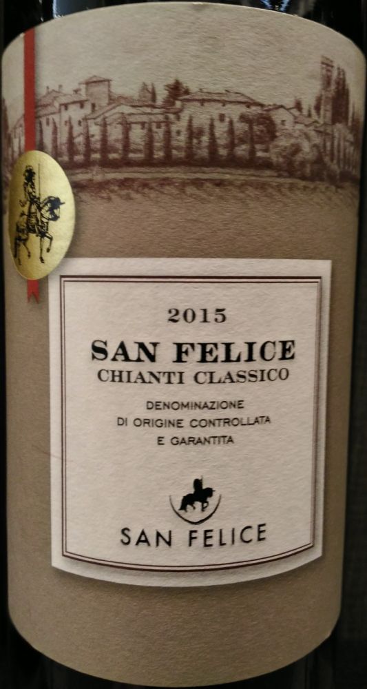 Società Agricola San Felice S.p.A. Chianti Classico DOCG 2015, Main, #6752