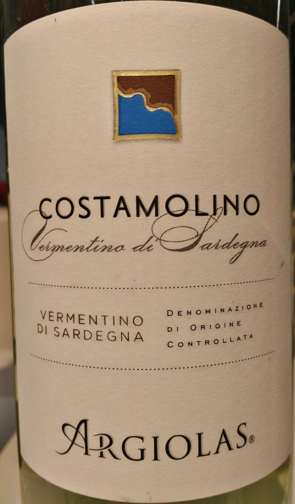 Argiolas S.p.A. Costamolino Vermentino di Sardegna DOC 2016, Main, #6767