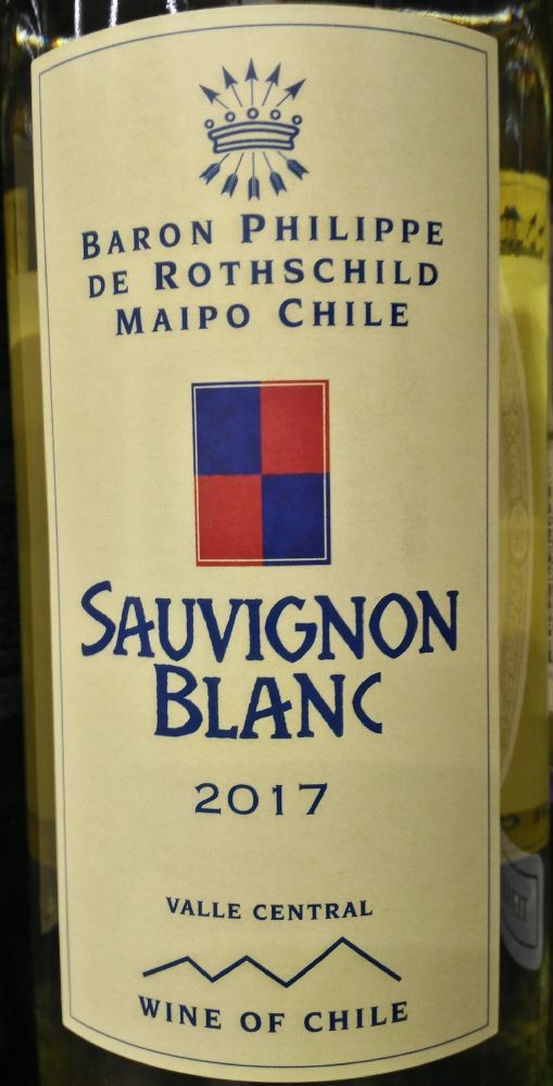 Baron Philippe de Rothschild Maipo Chile S.p.A. Sauvignon Blanc 2017, Main, #6770