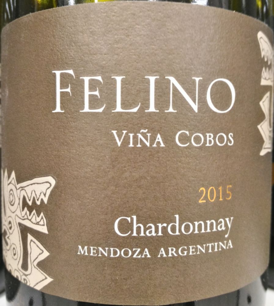 Viña Cobos S.A. Felino Chardonnay 2015, Main, #6826