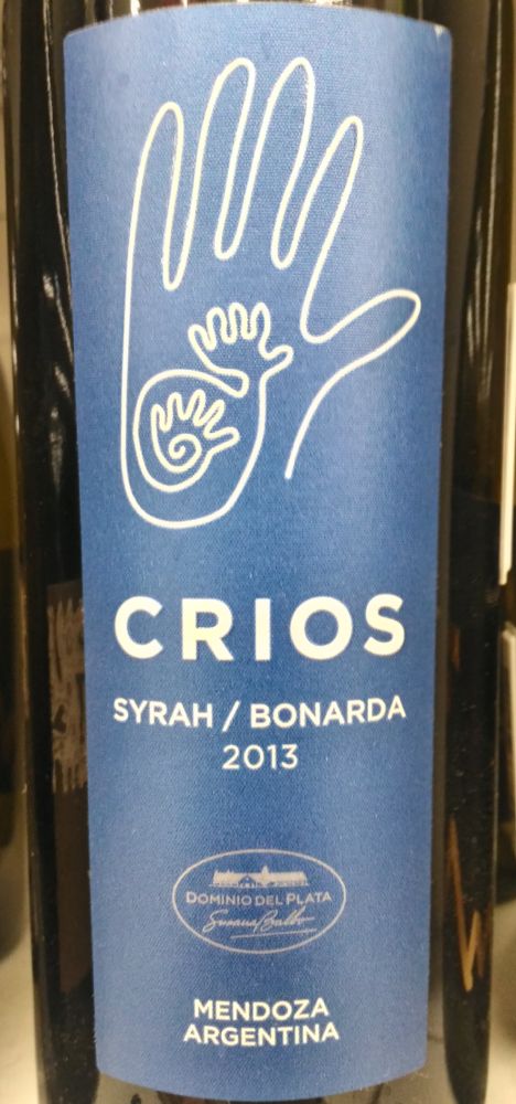 Dominio del Plata S.A. Crios De Susana Balbo Syrah Bonarda 2013, Main, #6832