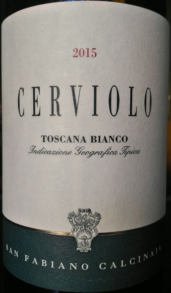 Soc. Agr. San Fabiano Calcinaia S.r.l. Cerviolo Chardonnay Toscana IGT 2015, Main, #6867