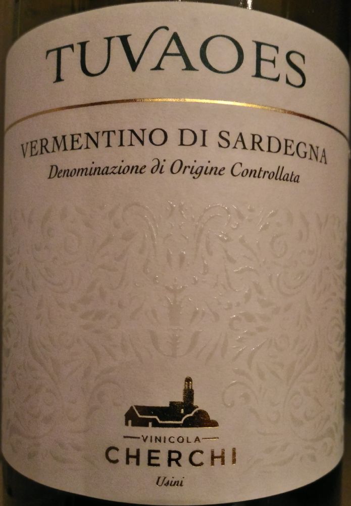 Azienda Vinicola Cherchi Giovanni Maria S.r.l. Tuvaoes Vermentino di Sardegna DOC 2015, Main, #6886