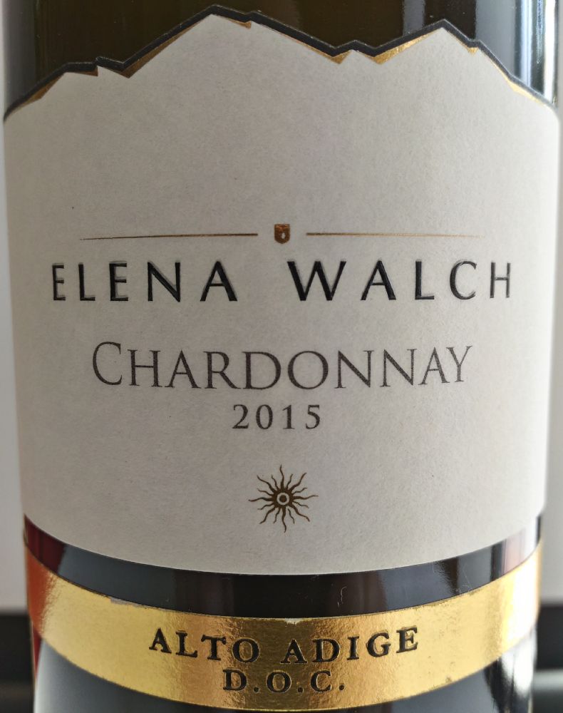 Elena Walch S.r.l. Chardonnay Alto Adige DOC 2015, Main, #7012