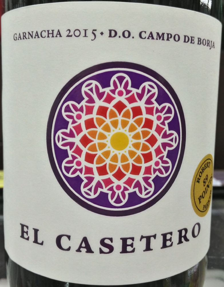 Bodegas Frontonio S.L. El Casetero Garnacha DO Campo de Borja 2015, Main, #7044