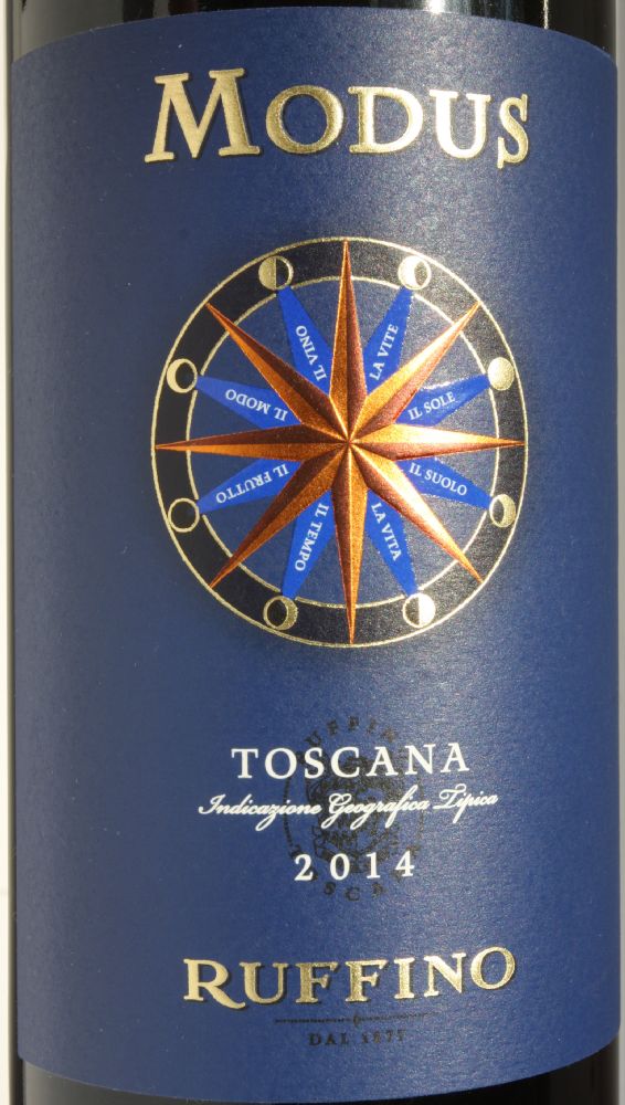 Ruffino S.R.L. Modus Toscana IGT 2014, Main, #7108