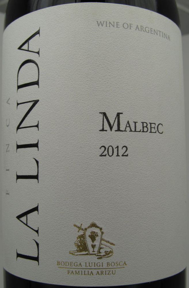 Leoncio Arizu S.A. Malbec Finca La Linda 2012, Main, #711