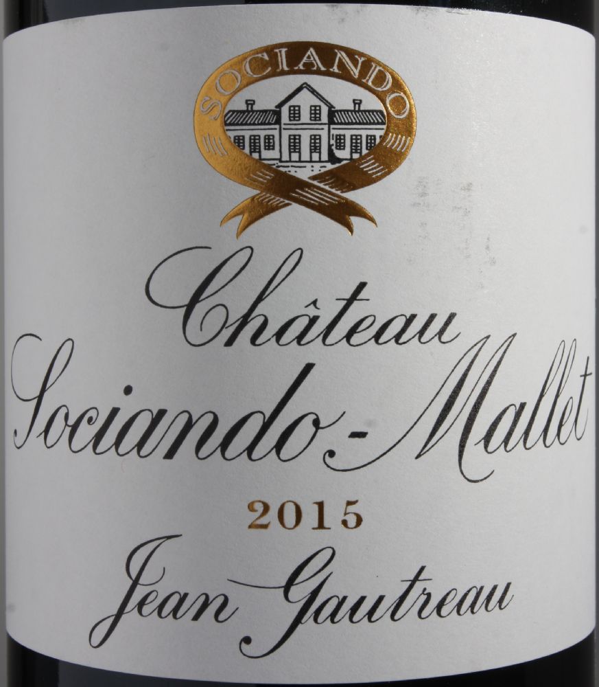 SCEA Jean Gautreau Château Sociando-Mallet Haut-Médoc AOC/AOP 2015, Main, #7188