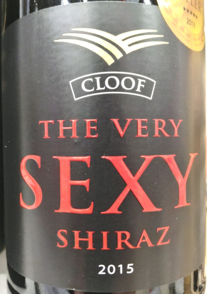 Cloof Wine Estate (Pty) Ltd The Very Sexy Shiraz 2015, Main, #7254