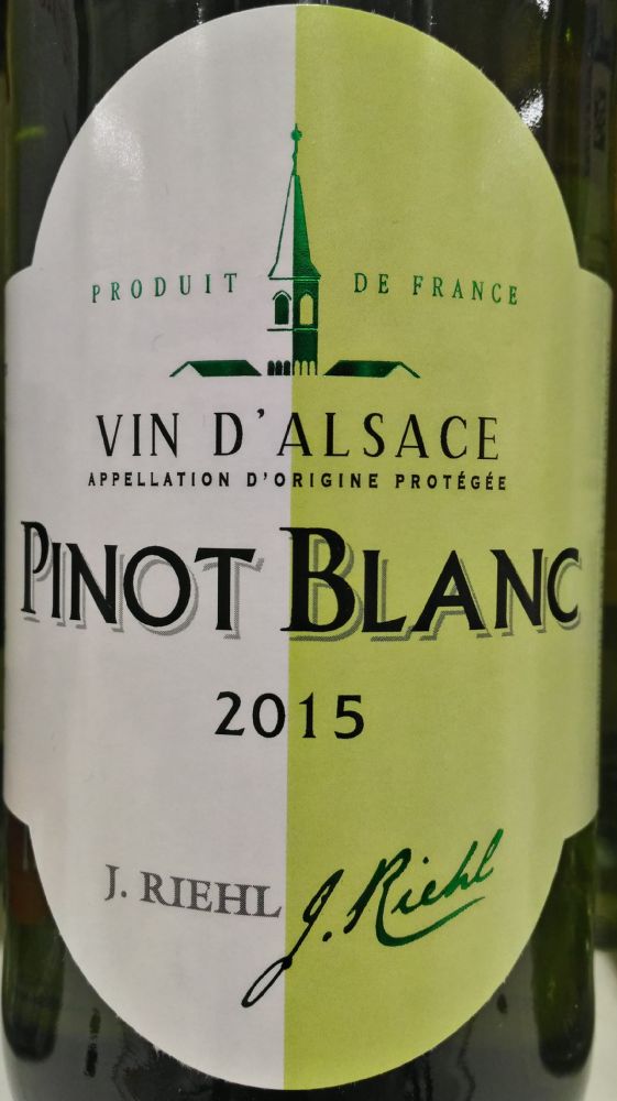 Arthur Metz J. Riehl Pinot Blanc Alsace AOC/AOP 2015, Main, #7368