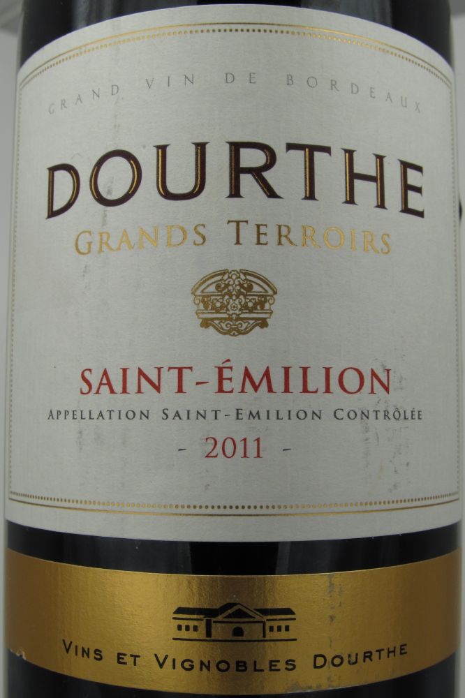 Vins et Vignobles Dourthe Grands Terroirs Saint-Emilion AOC/AOP 2011, Front, #746