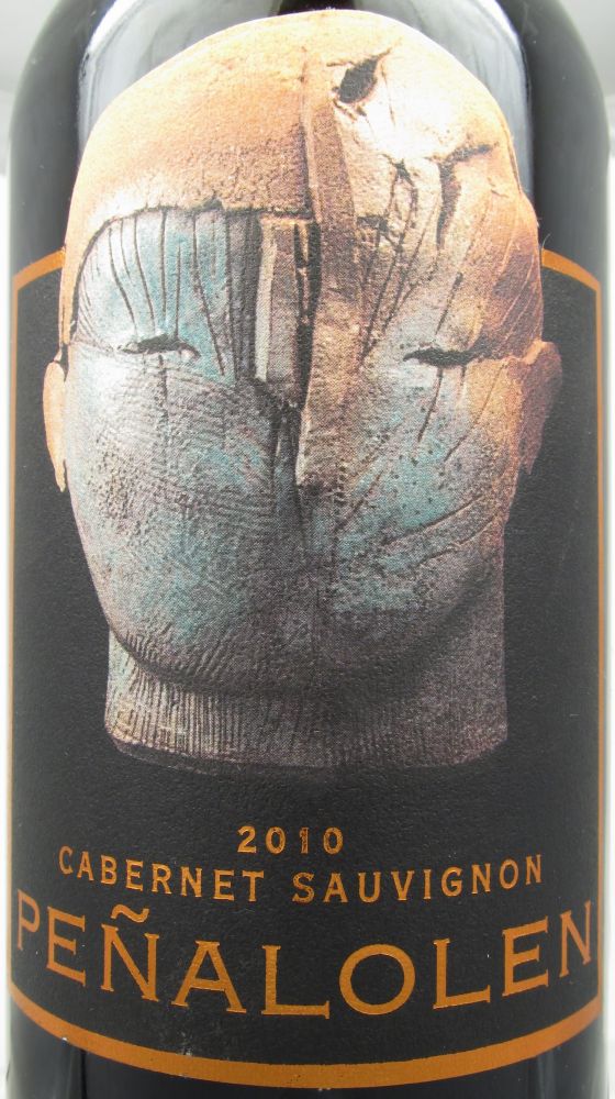 Viña Peñalolen PEÑALOLEN Cabernet Sauvignon 2010, Front, #749