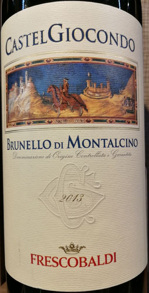 Azienda Agricola Tenuta di CastelGiocondo S.r.l. CastelGiocondo Frescobaldi Brunello di Montalcino DOCG 2013, Main, #7579