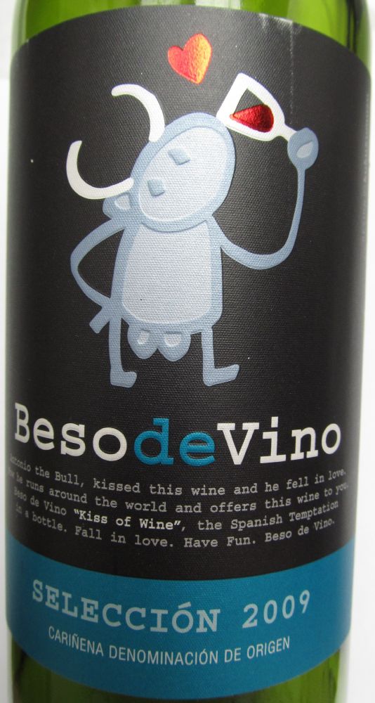 Grandes Vinos y Viñedos S.A. Beso de Vino Selección DO Cariñena 2009, Main, #762