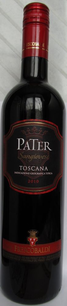 Marchesi de' Frescobaldi Srl Pater Sangiovese Toscana IGT 2010, Main, #764