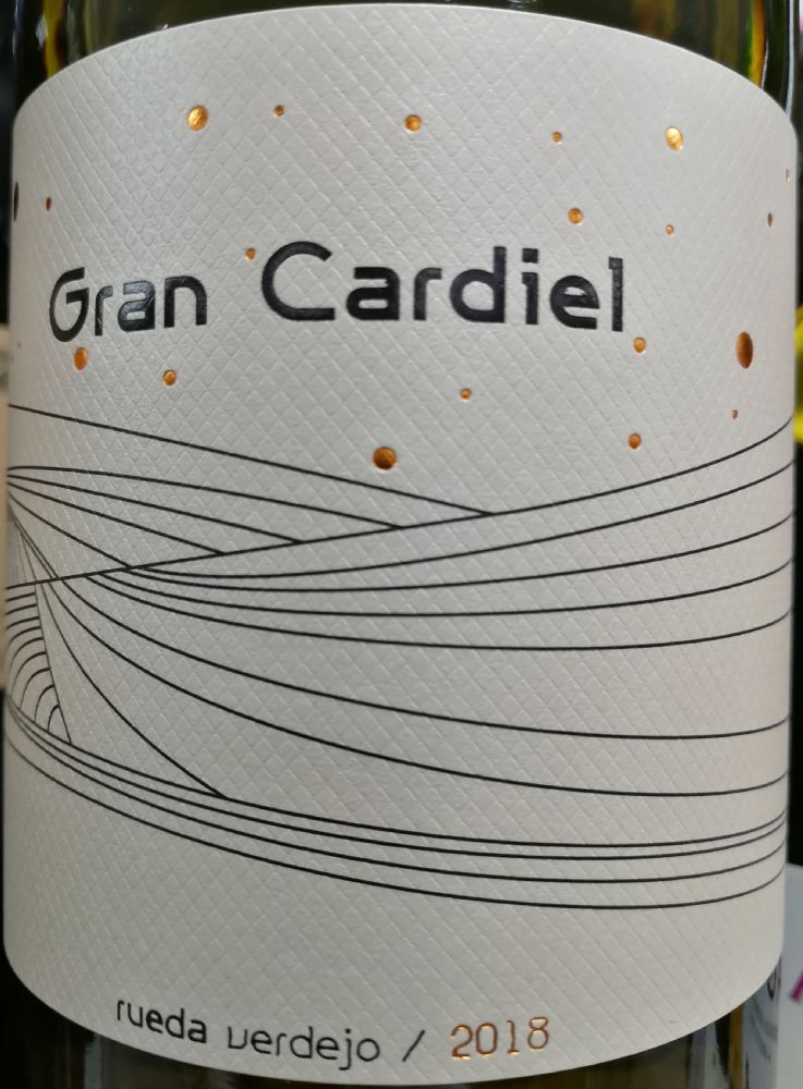 Bodegas Felix Lorenzo Cachazo S.L. Gran Cardiel Verdejo DO Rueda 2018, Main, #7654