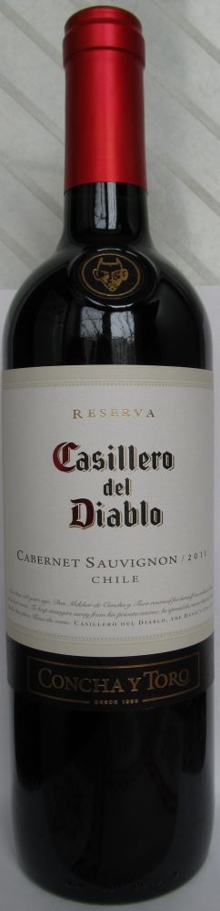 Viña Concha y Toro S.A. Casillero del Diablo Reserva Cabernet Sauvignon 2011, Main, #777