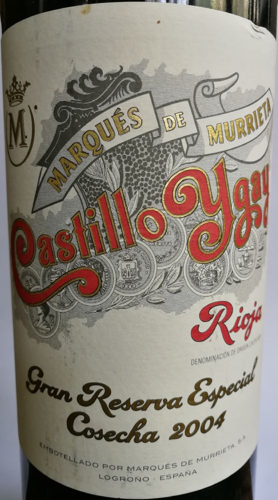 Bodegas Marques de Murrieta S.A. Castillo Ygay Gran Reserva Especial DOCa Rioja 2004, Main, #7776