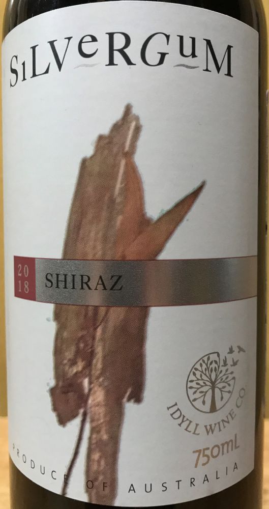 Idyll Wine Co. Pty Ltd SilverGum Shiraz 2018, Main, #7817