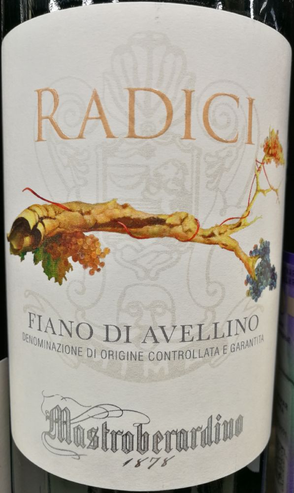 Mastroberardino s.p.a. Radici Fiano di Avellino DOCG 2018, Main, #7910