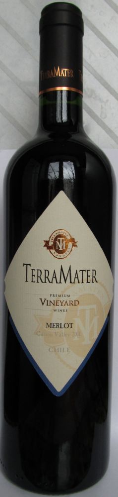TerraMater S.A. Vineyard Merlot 2011, Front, #793