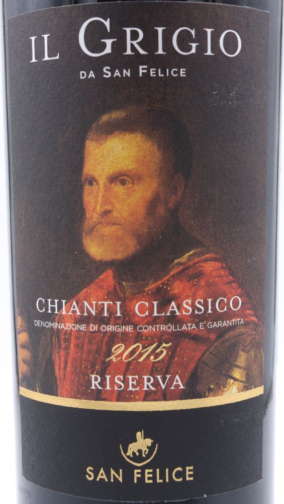 Società Agricola San Felice S.p.A. IL Grigio Chianti Classico Riserva DOCG 2015, Main, #7951