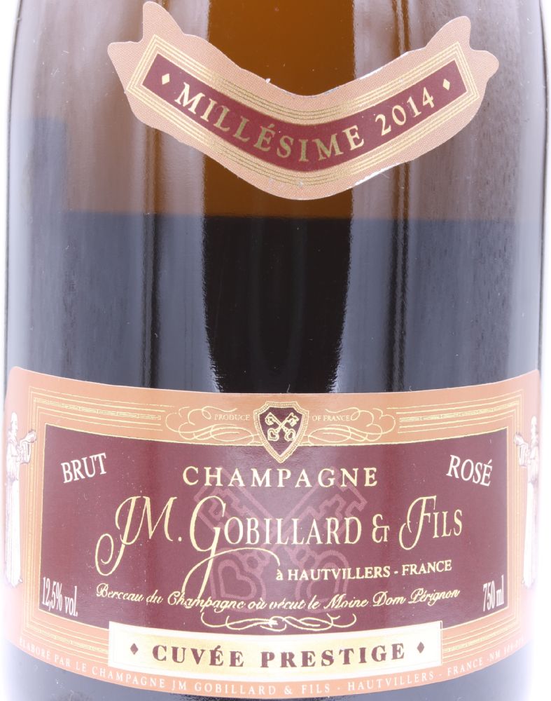 SAS L'Altavilloise Champagne JM Gobillard & Fils Cuvée Prestige Champagne AOC/AOP 2014, Main, #7966