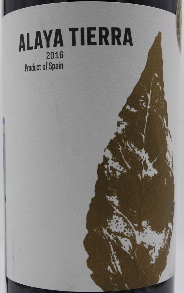 Bodegas Atalaya S.L. Alaya Tierra DO Almansa 2016, Main, #8015